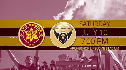 AFC  MOBILE VS TALLAHASSEE FC poster