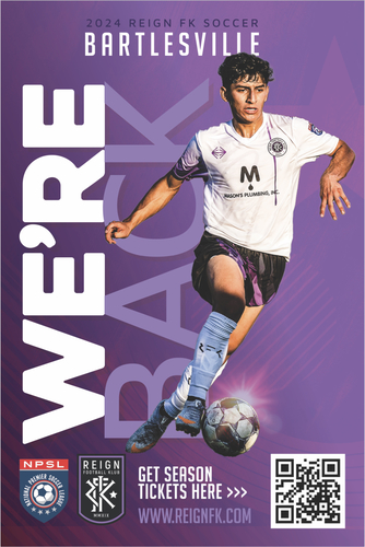 Reign FK 2024 Season Ticket Package poster