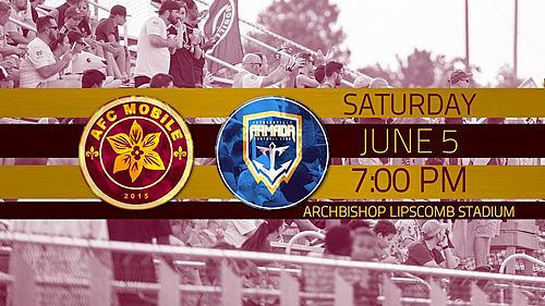 AFC  MOBILE VS  JACKSONVILLE ARMADA poster