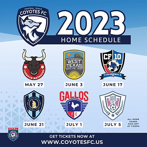 Coyotes FC vs Corinthians FC of San Antonio poster