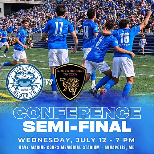 2023 NPSL Mid-Atlantic Conference Semi Final poster