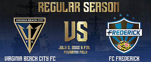 Virginia Beach City FC vs FC Frederick (FCF) poster