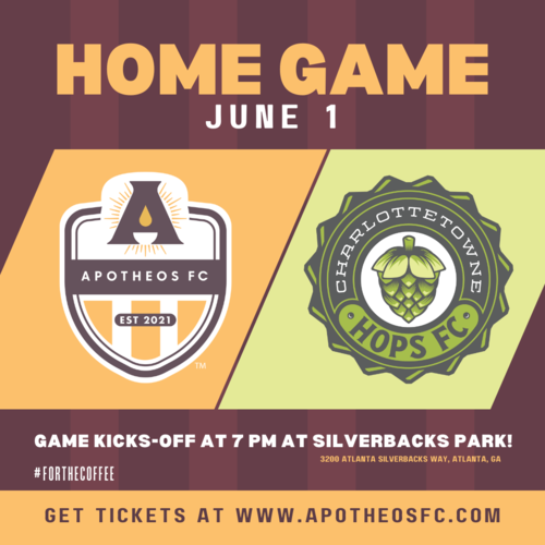 Apotheos FC vs Charlottetowne Hops FC poster