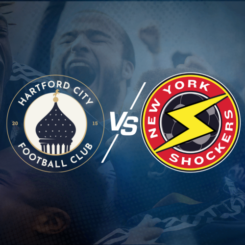 Hartford City FC vs. New York Shockers poster