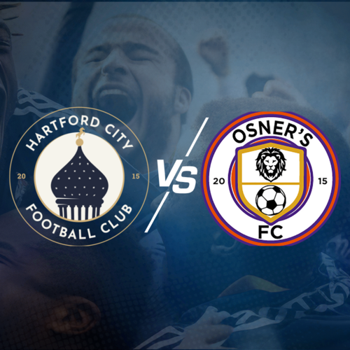 Hartford City FC vs. Osner's FC poster