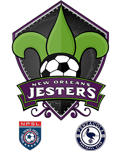 2023 New Orleans Jesters vs Pensacola FC  poster