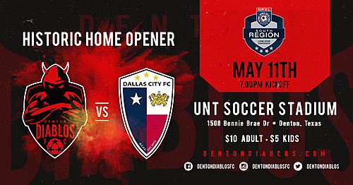 Denton Diablos vs Dallas City image